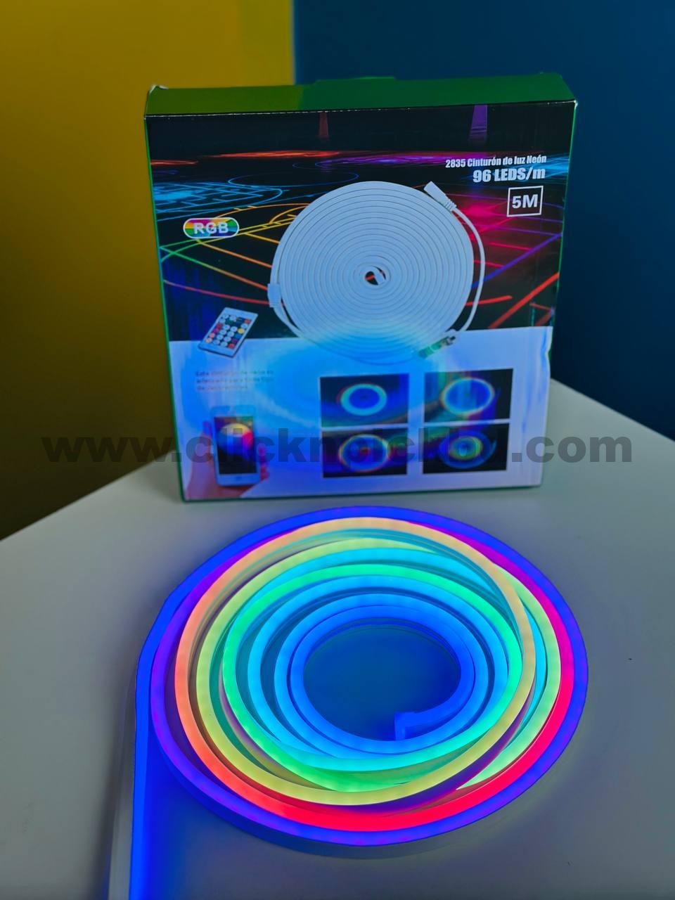 GearUP NRGB50 5 Meter RGB Neon Light with App & Remote Control - Image 2