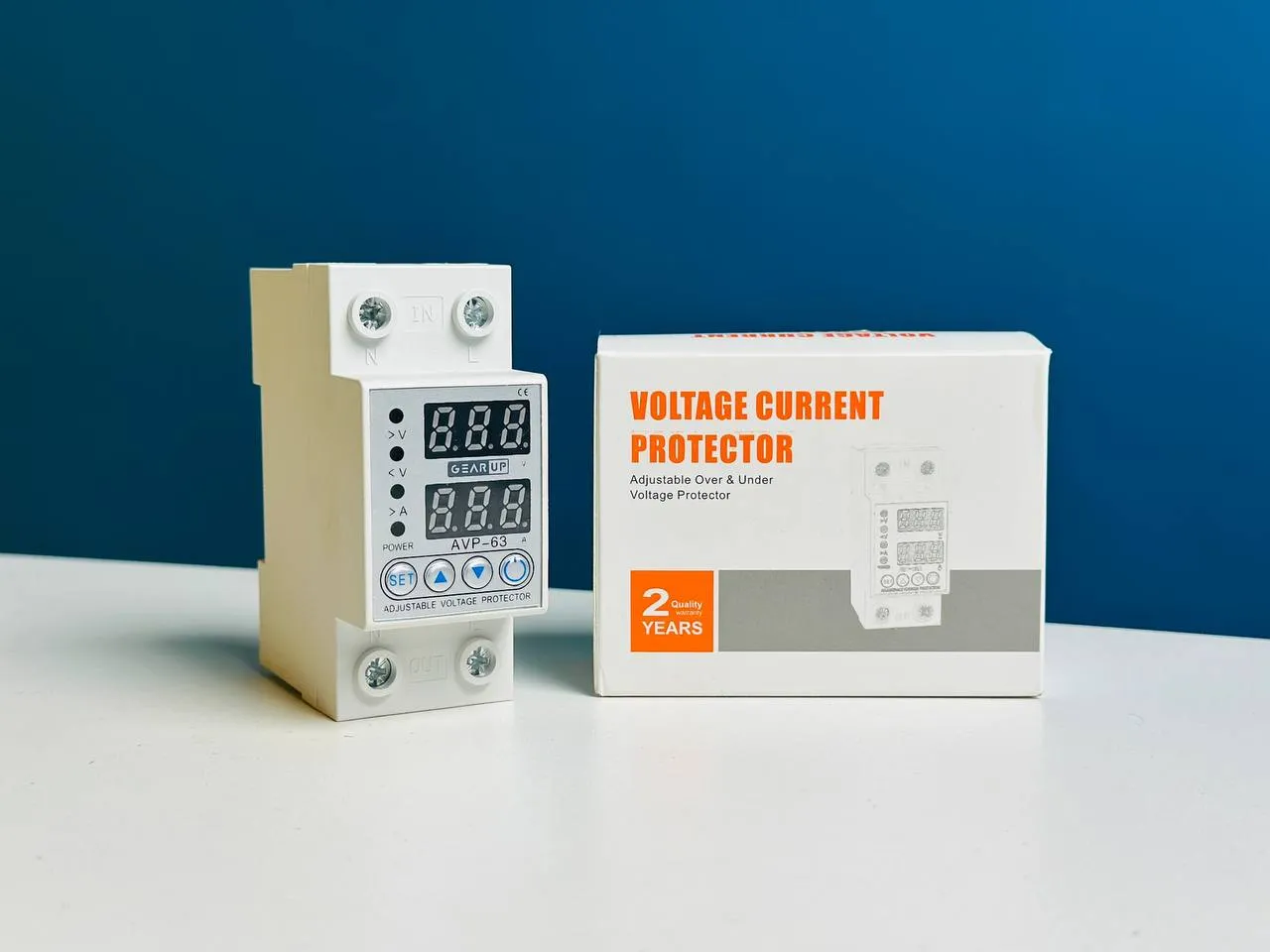 GearUP AVP-63 Automatic Voltage Protector-220V - Image 3