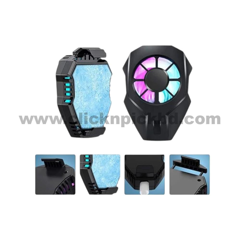 L01 Mobile Phone Radiator Cooler Fan – Black - Image 2