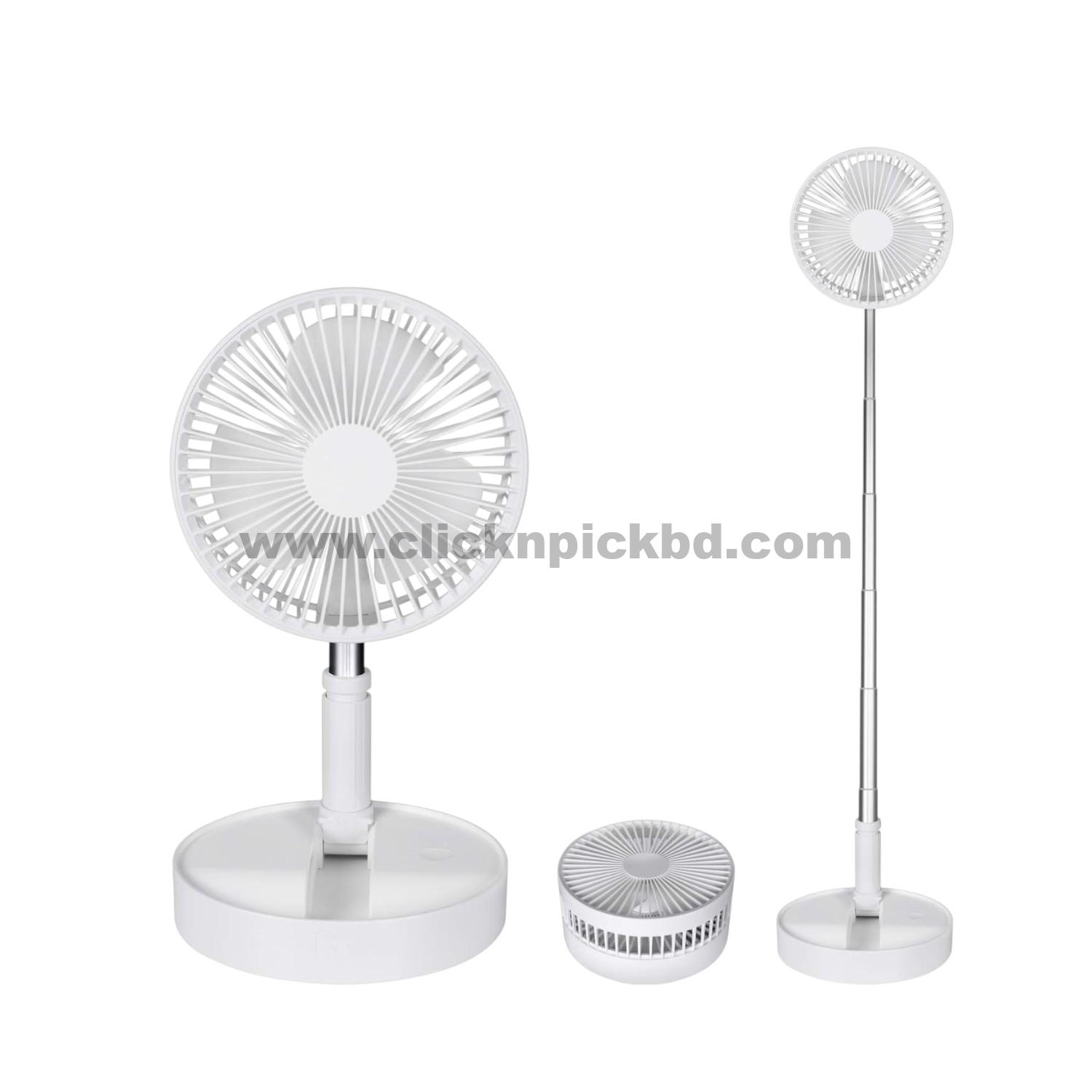 P30 Rechargeable 12 Inch Folding Desk Fan – 10800mAh