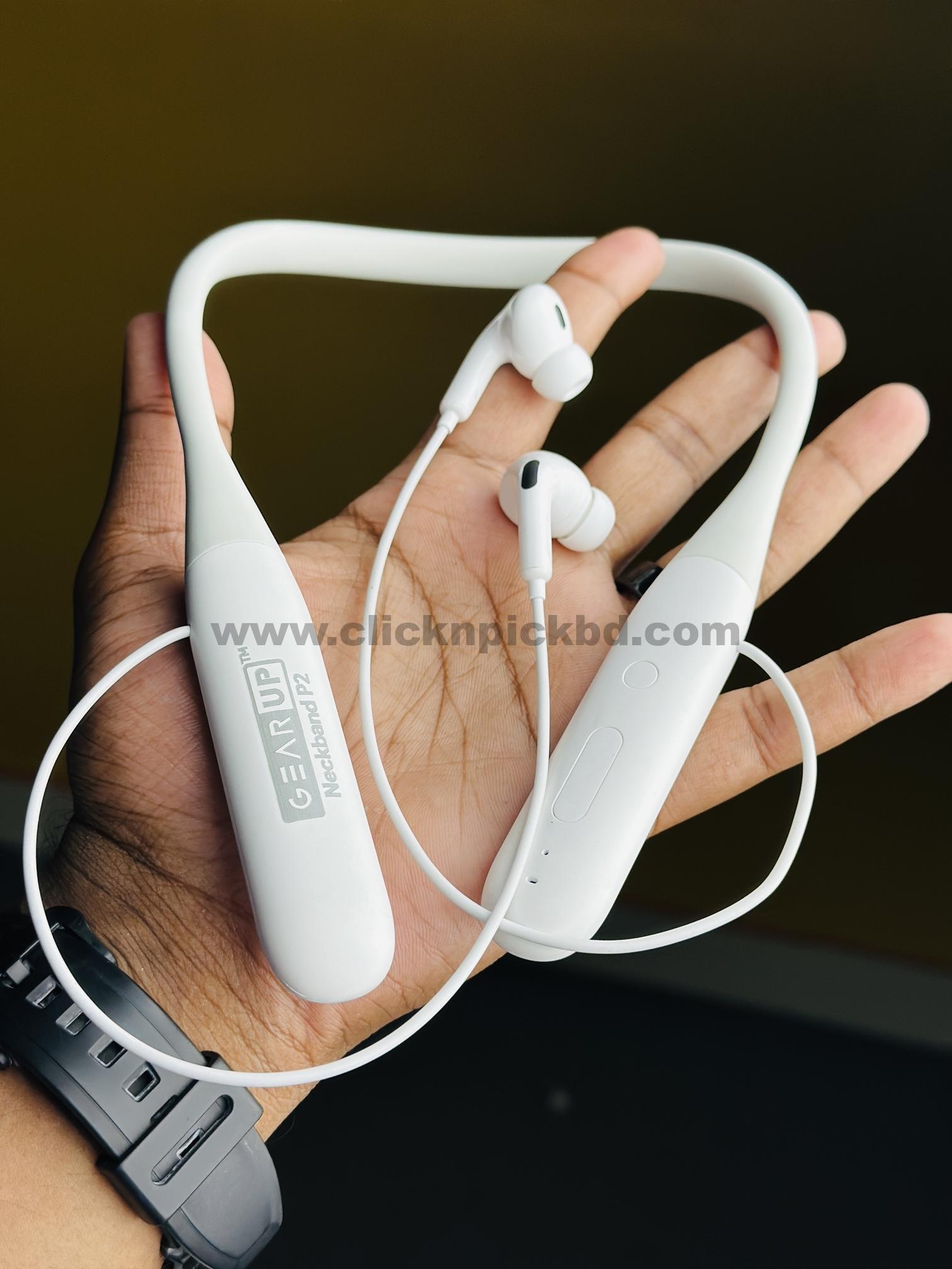 GearUP Neckband P2 – White - Image 2