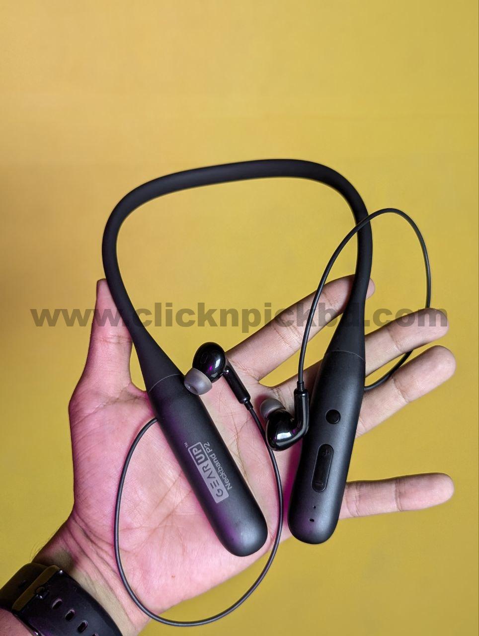 GearUP Neckband P2 – Black