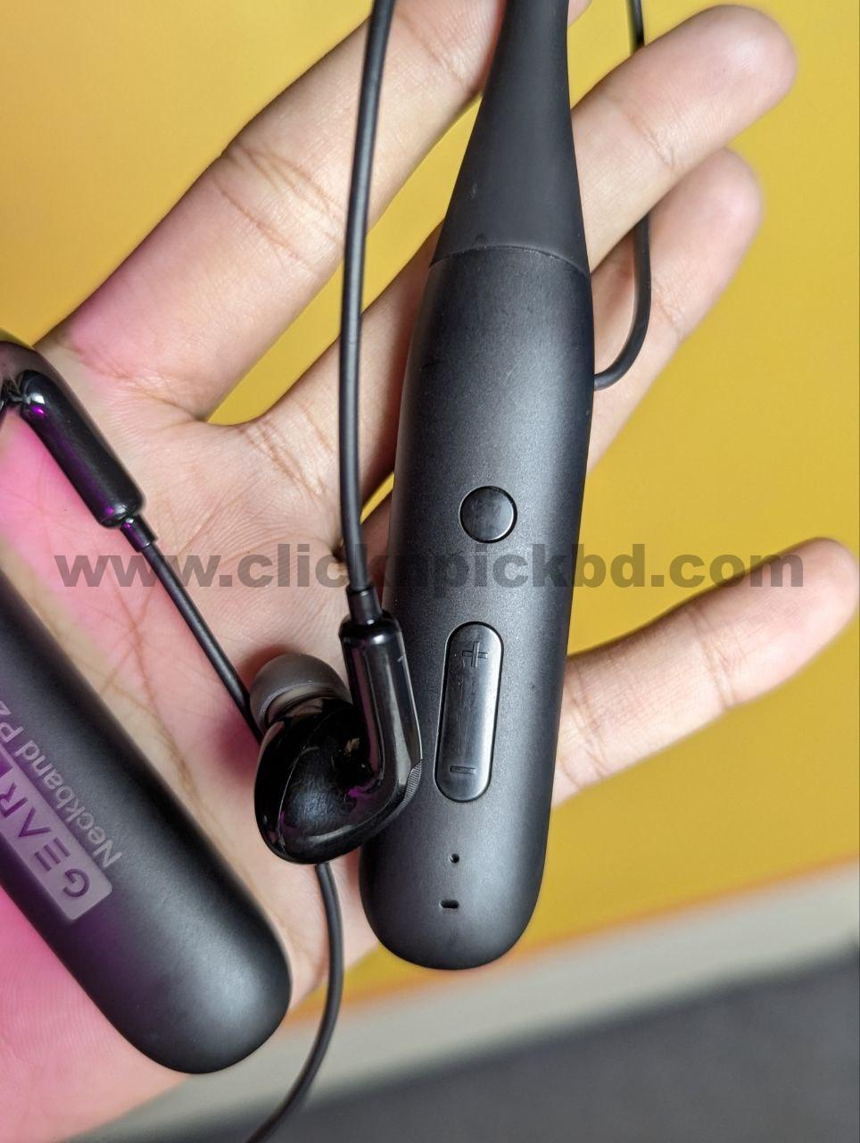 GearUP Neckband P2 – Black - Image 3