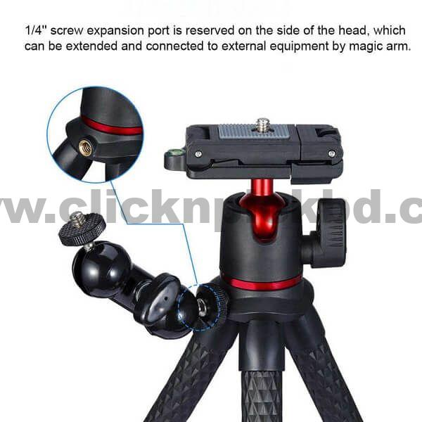 Ulanzi MT11 Octopus Tripod For DSLR Camera & Smartphones - Image 4