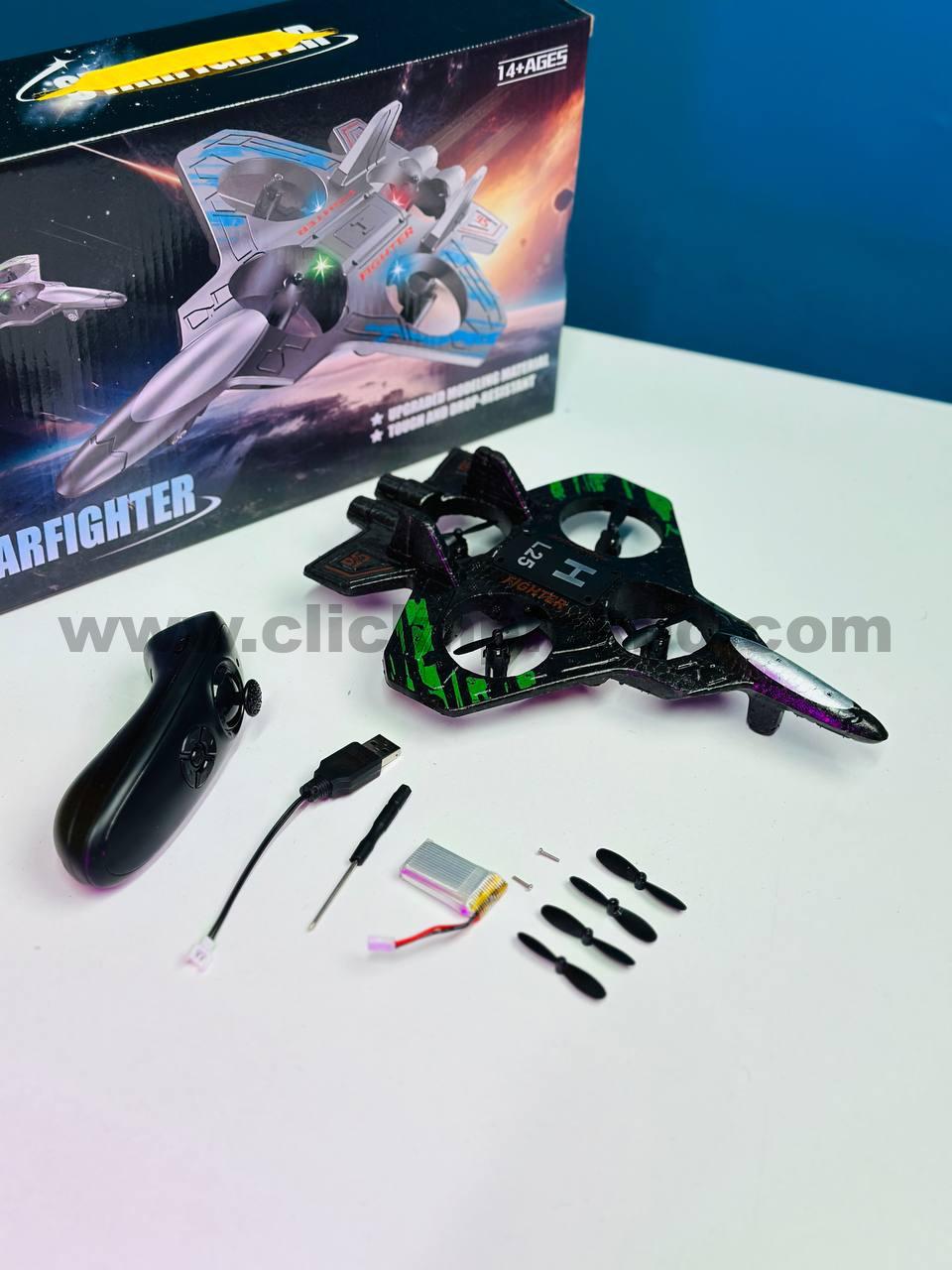 Remote Control Starfighter Drone Plane – Blue - Image 4