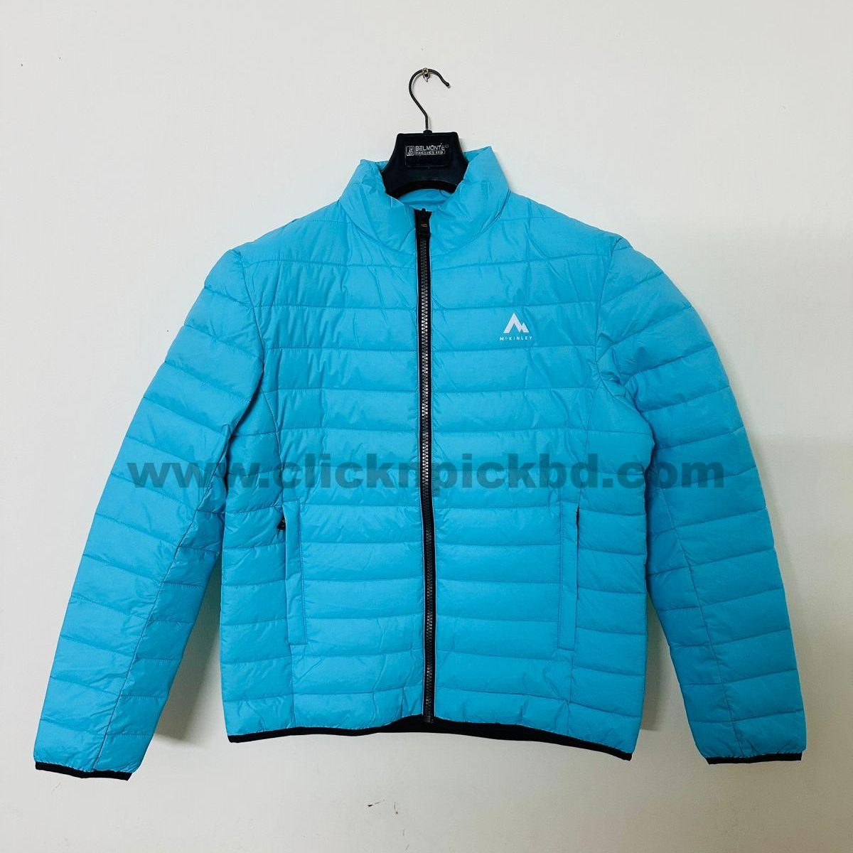 McKinley Ultra-Light Puffer Jacket for Winter – Sky Blue | Red | Windproof, Lightweight & Warm Men’s Winter Jacket